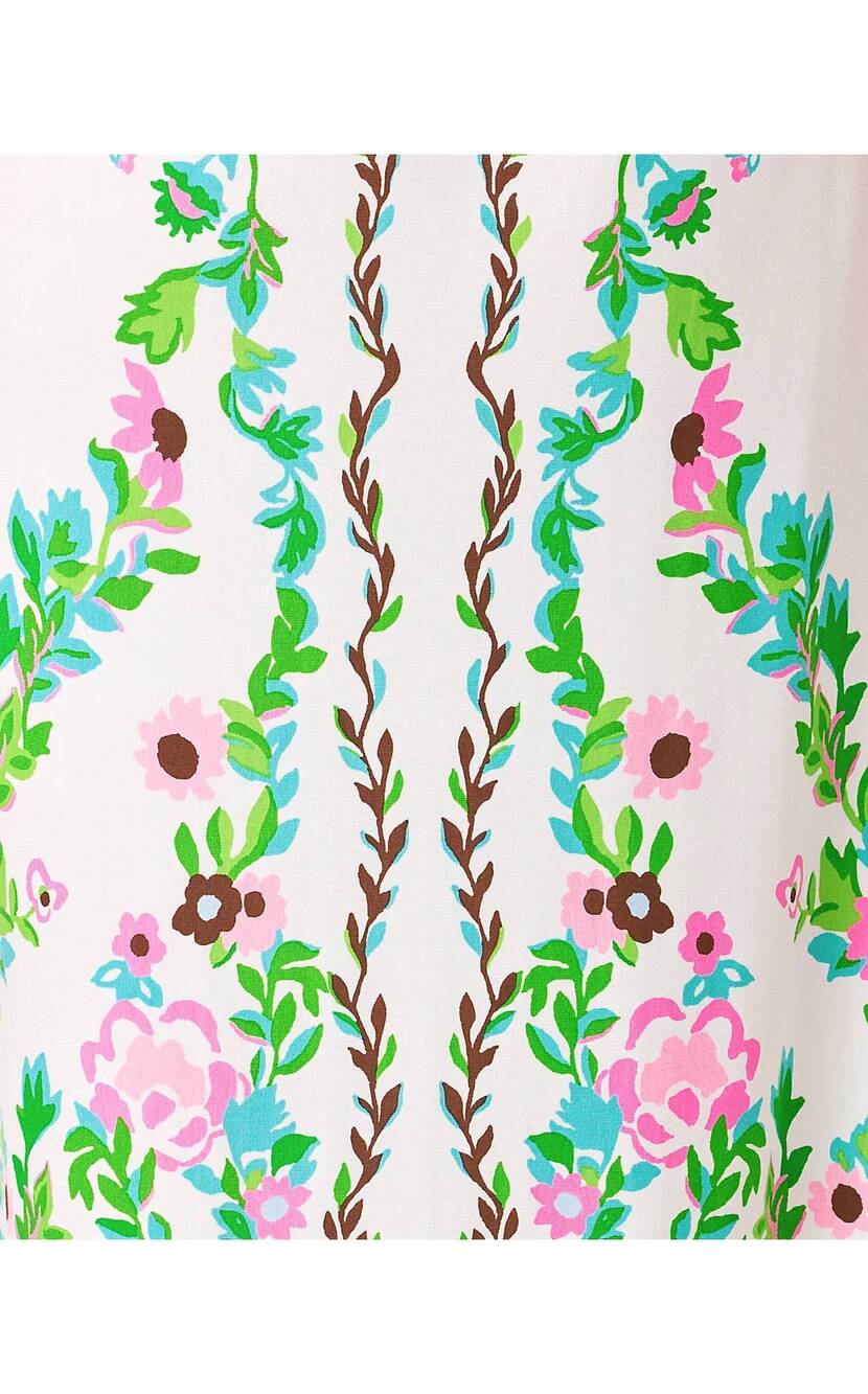 NEW LILLY PULITZER wellington maxi dress in resort white royal zoo engineered - Picture 6 of 7
